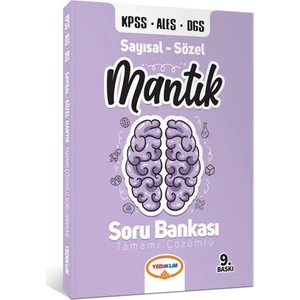 Yediiklim Yayınları Yediiklim Yayınları KPSS ALES 2021 Sayısal - Sözel Mantık Tamamı Çözümlü Soru Bankası
