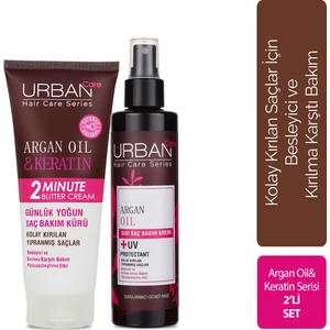 Urban Care Argan Oil & Keratin Serisi 2'li Set