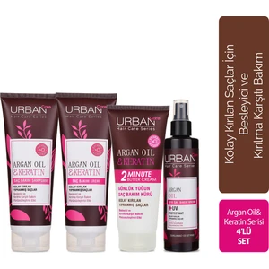 Urban Care Argan Oil & Keratin Serisi 4'lü Set
