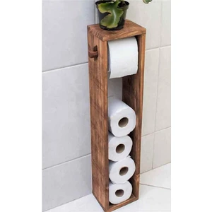 Wc Kağıtlık Tuvalet Kağıtlığı Ahşap Banyo
