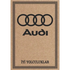 Oto Paspas Kağıdı Audı Amblem Baskılı 100 Adet 35 x 50 cm