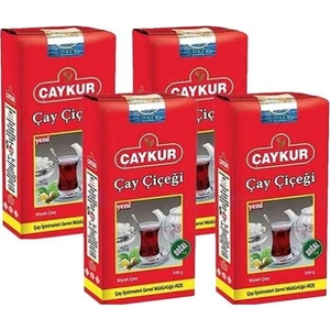 Çay Çiçeği Siyah Dökme Çay 500 gr x 4'lü