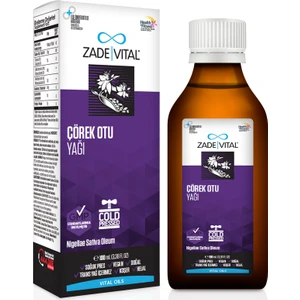 Zade Vital Çörek Otu Yağı 100 Ml