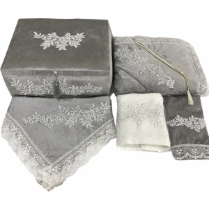 Lamazi Home Lamazihome Sandıklı Seccade Seti Bohça Takımı 6 Parça