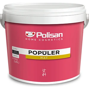 Popüler Plastik Boya Ci-6291 3 Kg 1,75 lt Açık Fil Dişi