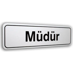 Elegan Pvc Tabela  Müdür 7 x 25 cm