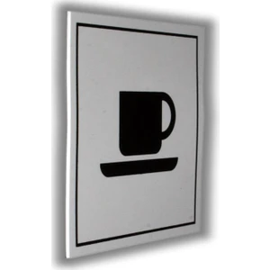 Pvc Tabela Sembol Cafe 10 x 10 cm