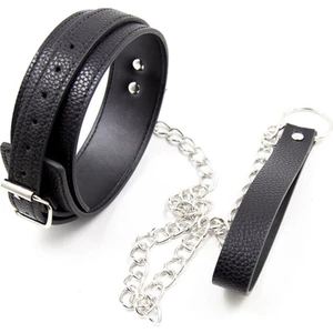 Fetiş Deri Fantezi Boyun Tasması