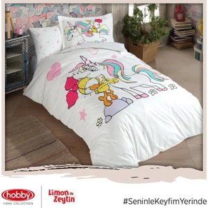 Limon ile Zeytin Lisanslı Tek Kişilik Nevresim Takımı V1 160 x 220 cm