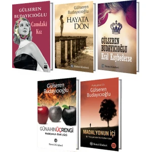 Madalyonun İçi - Günahın Üç Rengi - Hayata Dön - Gülseren Budayıcıoğlu - 5 Kitap Set