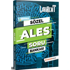 Uzman Kariyer Yayınları Labirent ALES Soru Bankası Sözel