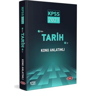 Data Yayınları 2021 KPSS Tarih Konu Anlatımlı