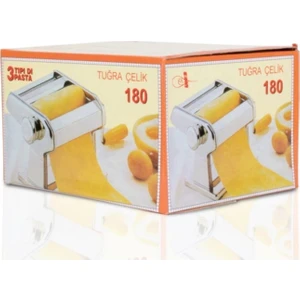 Tuğraçelik Paslanmaz Çelik 180 mm Makarna ve Erişte Makinesi