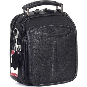 344-2 Floter Siyah Deri Portföy El Çantası