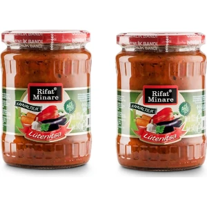 Rifat Minare Lütenitsa Kahvaltılık Sos Acılı 540 gr x 2'li
