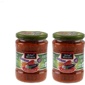 Rifat Minare Lütenitsa Kahvaltılık Sos Tatlı 540 gr x 2'li