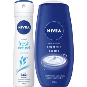 Fresh Kadın Sprey 150 ml + Creme Care Duş Jeli 250 ml