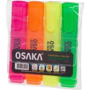 Ofk-4f Fosforlu Kalem Hıghlıghter 4'lü