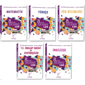 Karekök Yayıncılık 8. Sınıf Süper Set 5 Kitap