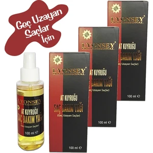 At Kuyruğu Saç Bakım Yağı Yağı 100 ml 3 Adet