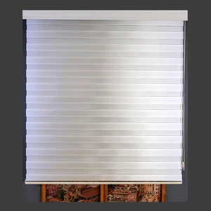 Zebra Perde Beyaz Bamboo 70 x 200 cm
