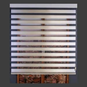 Zebra Perde Krem Bamboo 70 x 200 cm