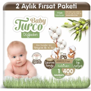 Baby Turco Doğadan 1 Numara Newborn 400'lü