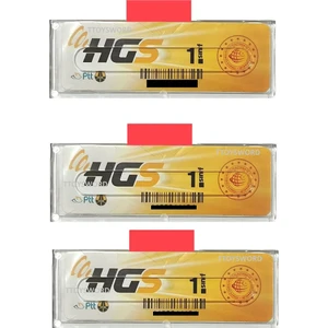 Çarşı Pazar Hgs Aparatı 10.25 x 3.3 cm 3 Adet