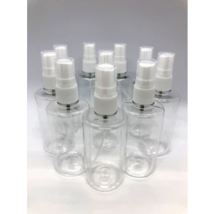 Doldurulabilir Spreyli Kolonya ve Dezenfektan Şişe 100 ml x 10 Adet