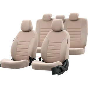 Ford Connect 2002-2014 Özel Üretim Koltuk Kılıfı Original Design Bej