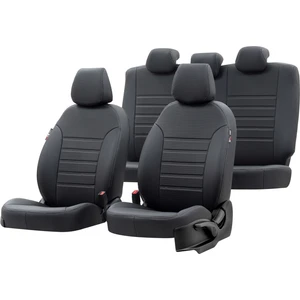 Honda Crv 2002-2006 Özel Üretim Koltuk Kılıfı New York Design  Siyah