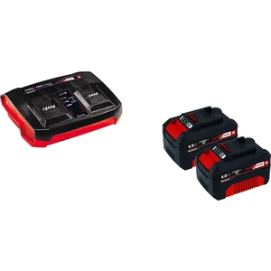 18V 4Ah Çift Akü ve Power-X-Twincharger Ikili Şarj Cihazı
