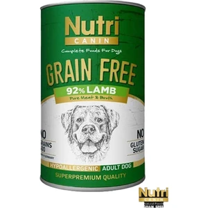 Nutri Canin Tahılsız Kuzu Etli & Tatlı Patatesli Köpek Konservesi 400 gr