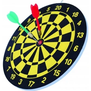 Onyıl Hediyelik Çift Yüzlü Oklu Hedef Tahtası - Dart - 1 Oklu - 22CM