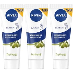 Zeytinyağı Nemlendirici El Kremi 100 ml X3