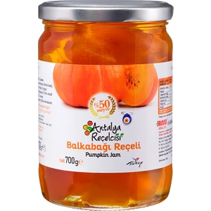 Antalya Reçelcisi Balkabağı Reçeli %50 Meyve Klasik Seri 700 Gr