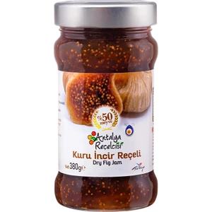 Antalya Reçelcisi Kuru İncir Reçeli %50 Meyve Klasik Seri 380 Gr