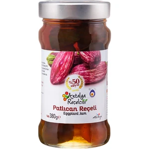 Antalya Reçelcisi Patlıcan Reçeli %50 Meyve Klasik Seri 380 Gr