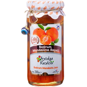 Antalya Reçelcisi Bodrum Mandalina Reçeli %65 Meyve Gurme Serisi 290 Gr