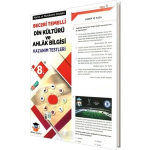 Zeka Küpü 8. Sınıf Din Kültürü Yaprak Test