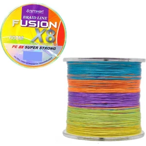 Fusion X8 Multicolor İp Olta Misinası 600 mt