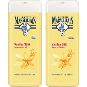 Le Petit Marseillais Duş Jeli 400 ml x 2 Vanilya Sütü
