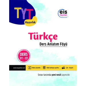 Eis Yayınları TYT Türkçe Ders Anlatım Föyü DAF