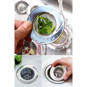 Zuzu Made Paslanmaz Çelik Lavabo Süzgeci