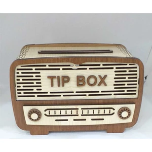 Myk Hediye ve Sanat Atölyesi  Tip Box Nostalji radyo görünümlü