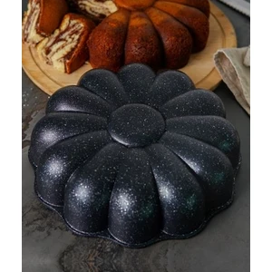 Siyah 26 cm Granit Kaplama Papatya Kek Kalıbı
