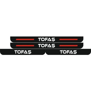 Berişbek Kardeşler Fiat Tofaş Pleksi Kapı Eşiği Takımı 4 Parça