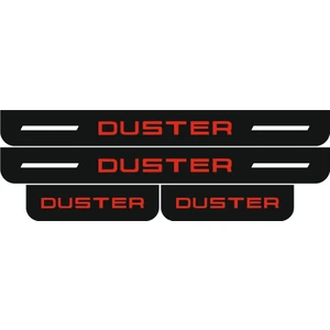 Great Master Dacia Duster 2018+ Pleksi Kapı Eşiği Takımı