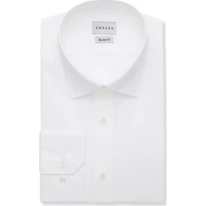 Beyaz Slim Fit Gömlek