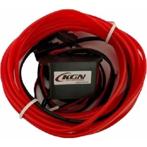 Araç İçi Torpido Neon Kırmızı 2 Adaptörlü LED 5 m